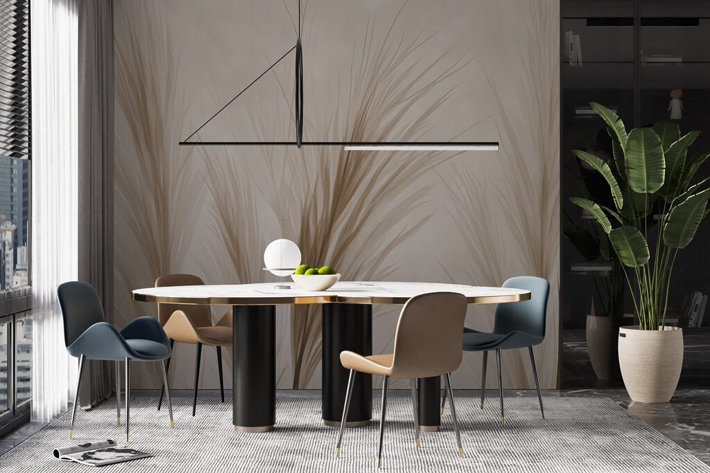 Herbes en éventail — intérieur 3