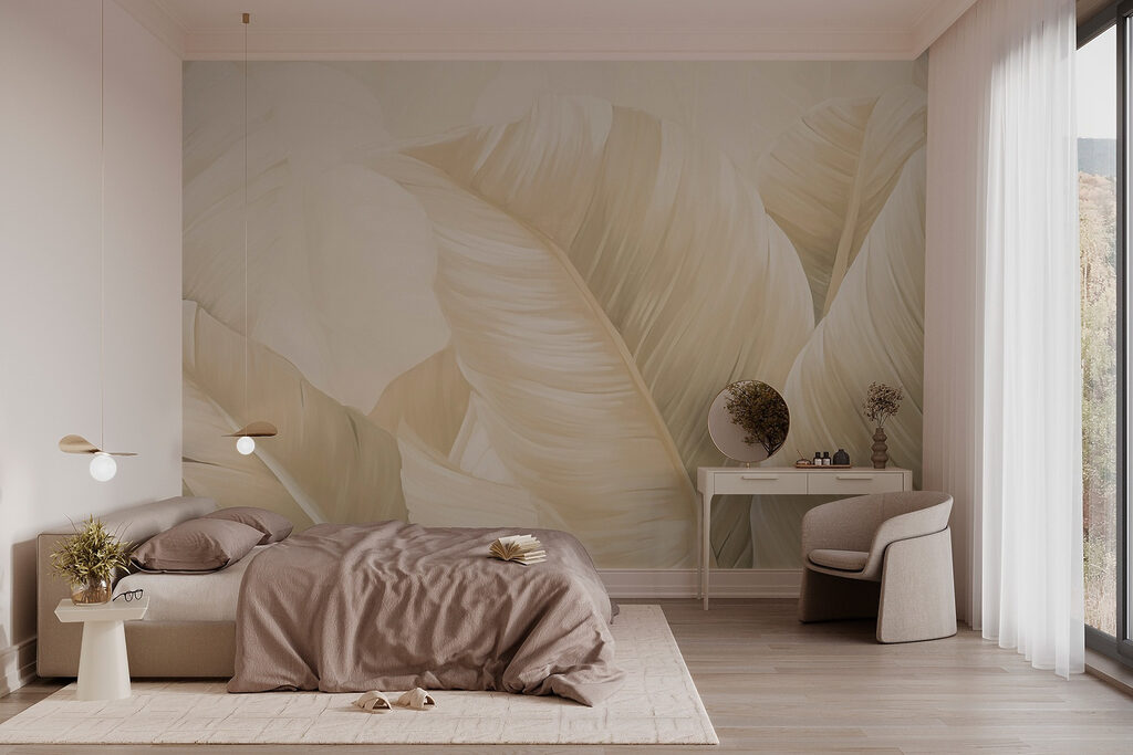 Grandes feuilles douces — intérieur 1