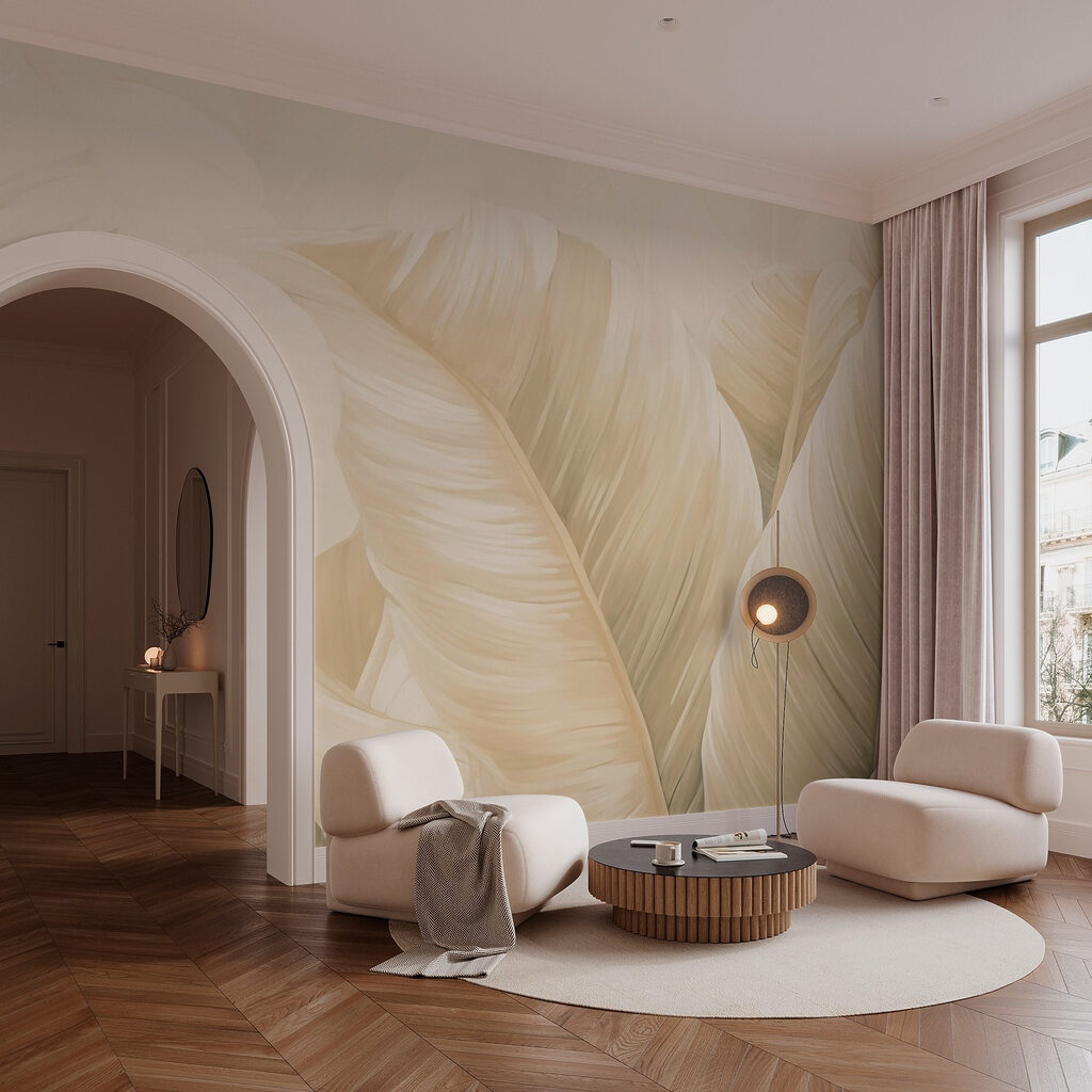 Grandes feuilles douces — intérieur 2