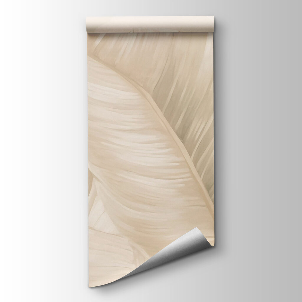Grandes feuilles douces — vue du produit