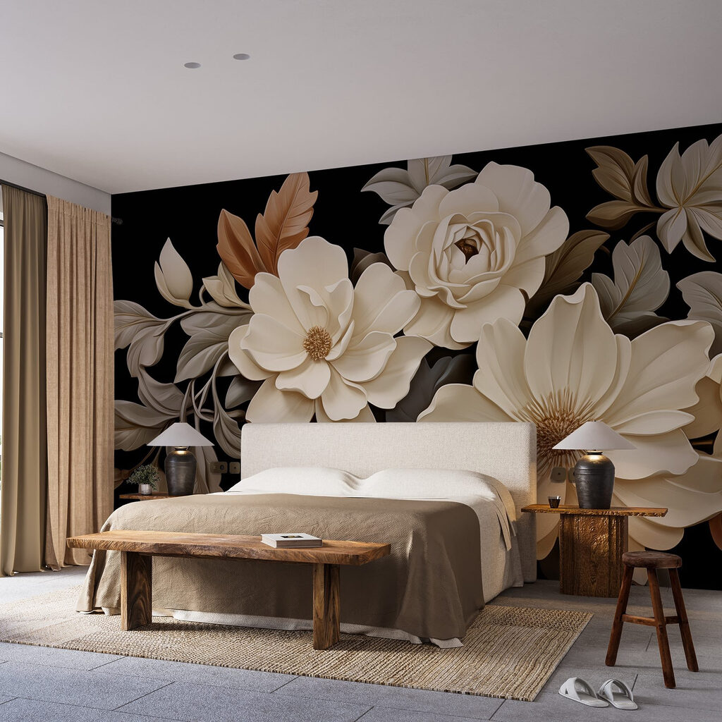 Bouquet en contraste — intérieur 1