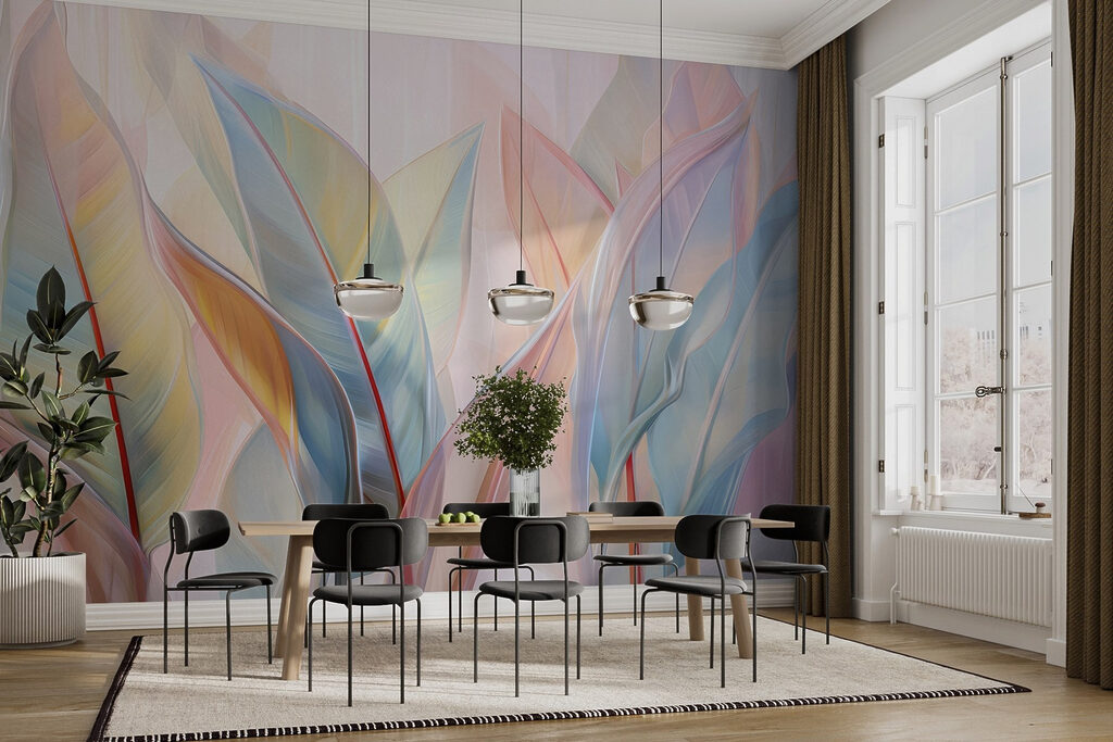 Longues feuilles superposées — intérieur 4