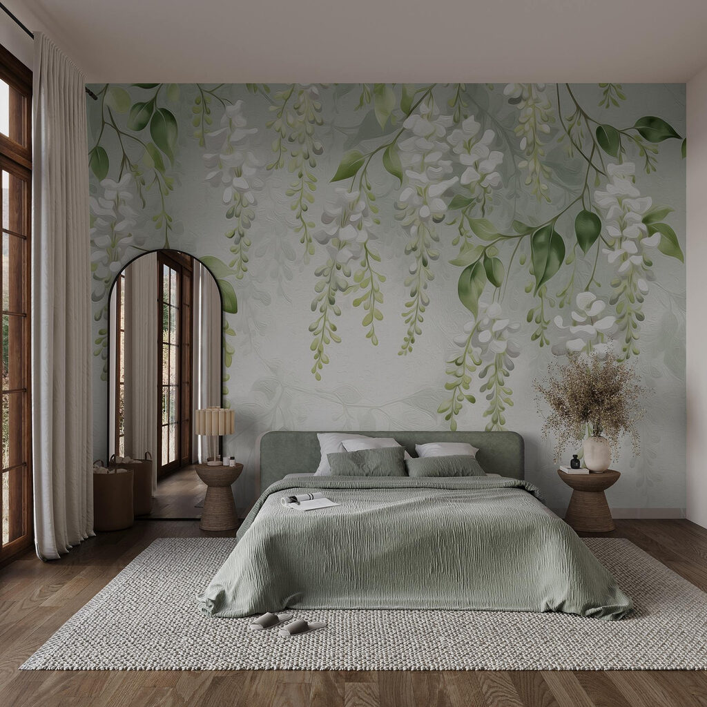 Rideau de fleurs — intérieur 1