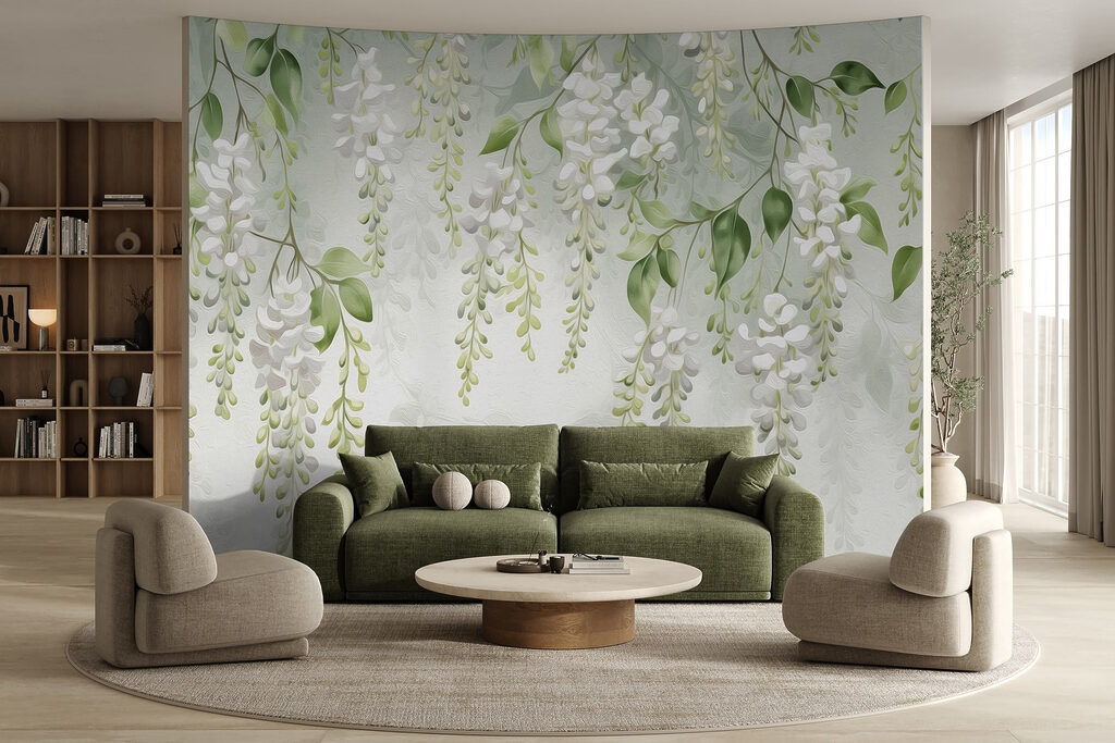 Rideau de fleurs — intérieur 3