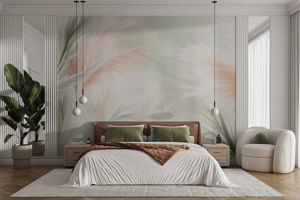 Feuillage pastel — intérieur 2