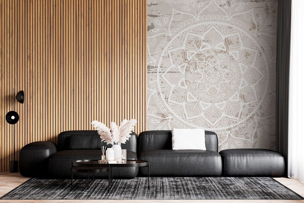 Mandala blanc — intérieur 2