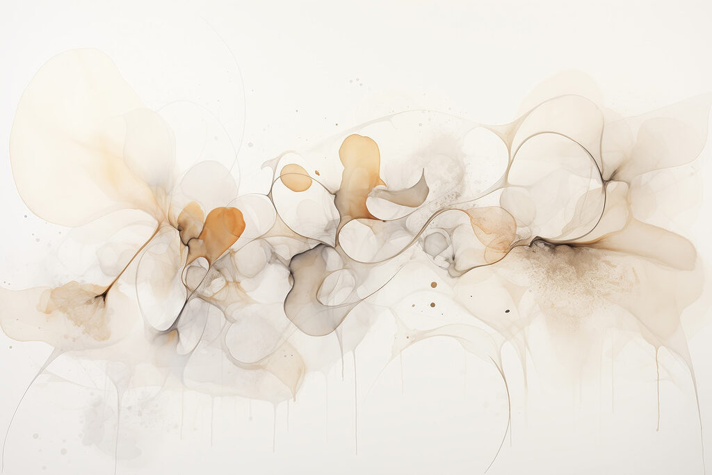 Bulles d’encre — motif complet