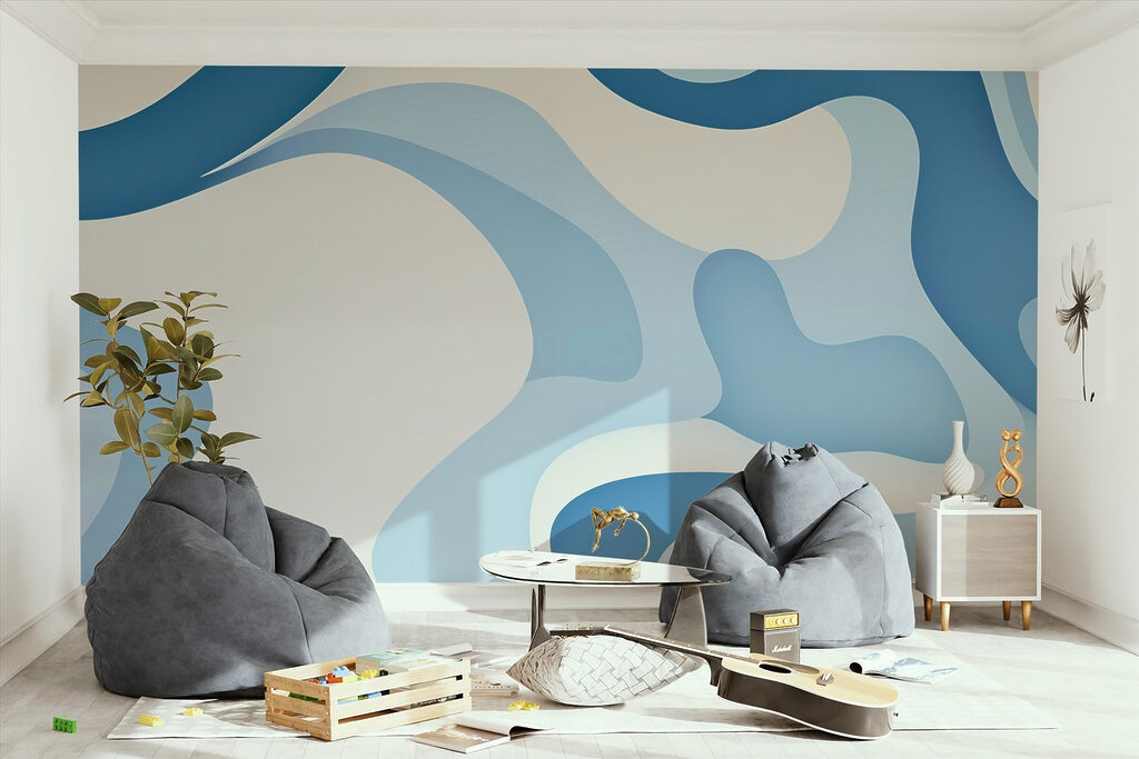 Formes fluides en couches — intérieur 1