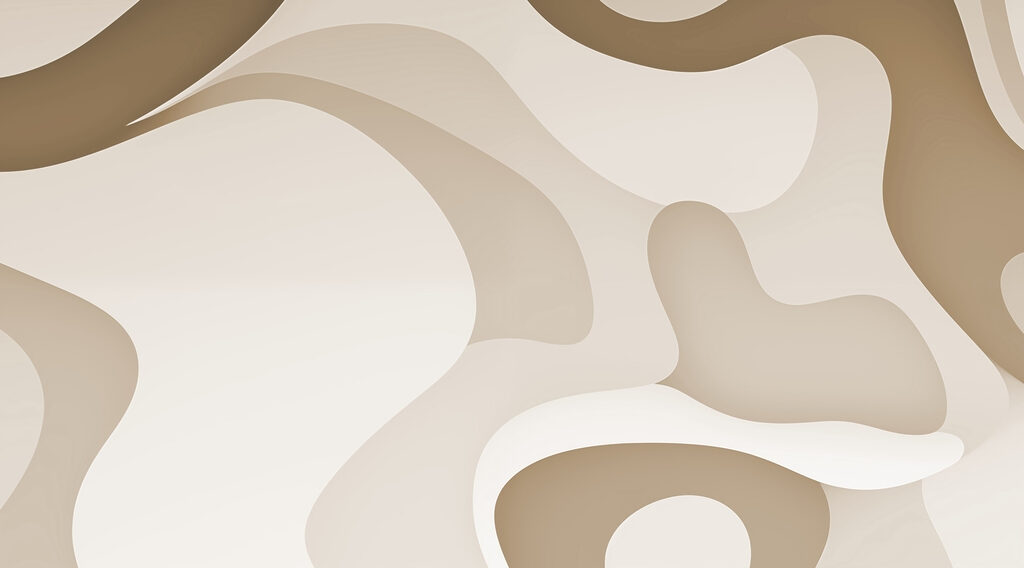 Formes fluides en couches — motif complet