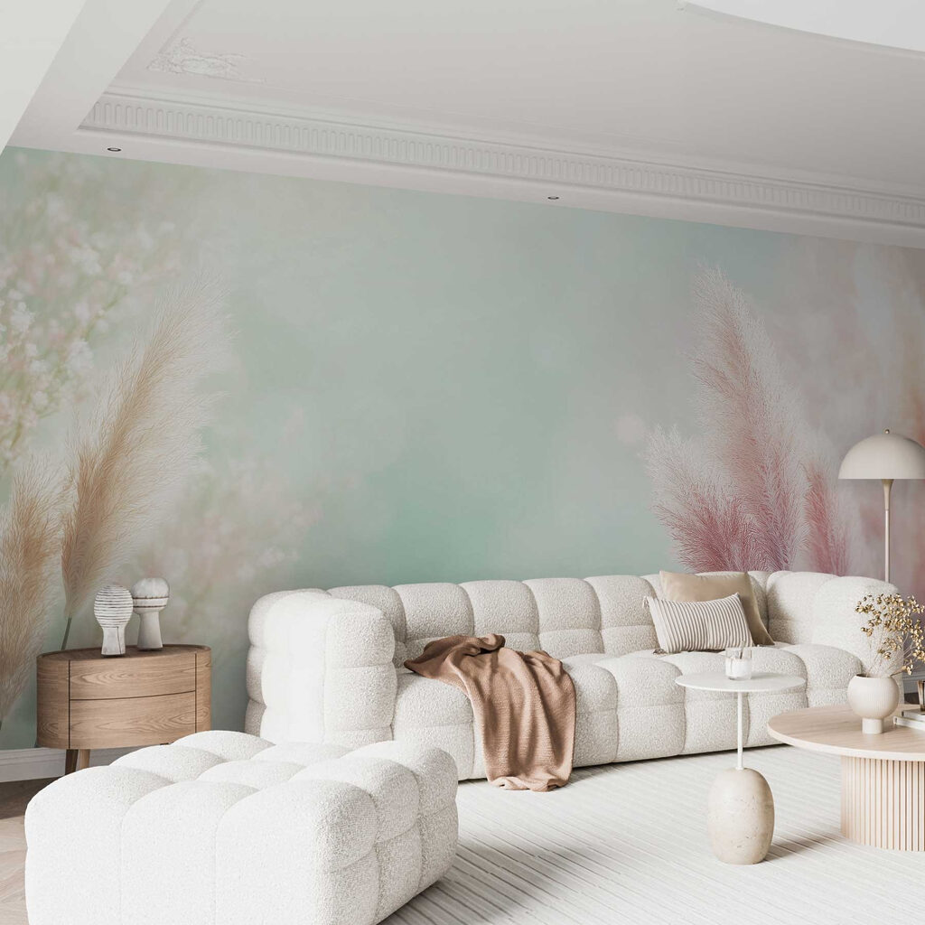 Herbes de pampa pastel — intérieur 2