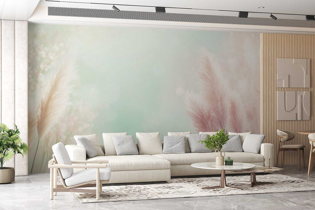 Herbes de pampa pastel — intérieur 4