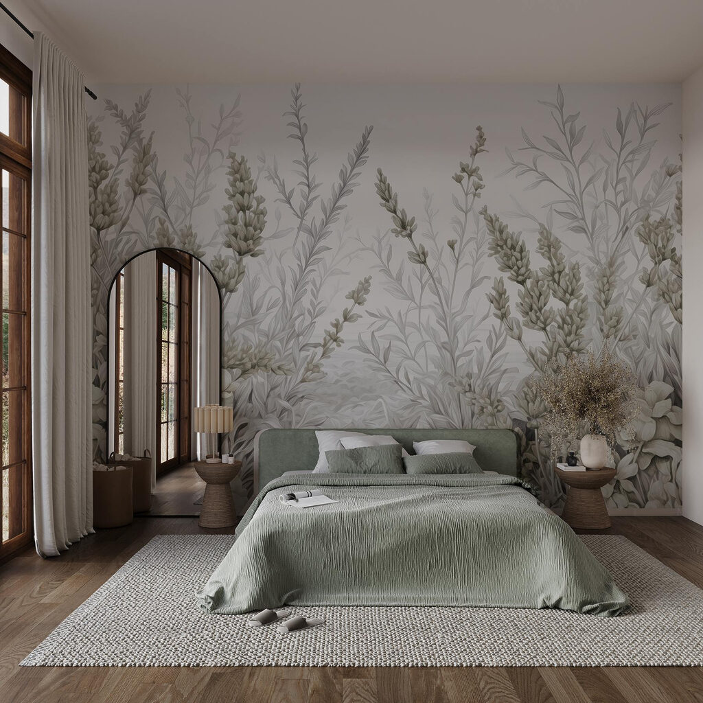 Sentier entre les fleurs — intérieur 1