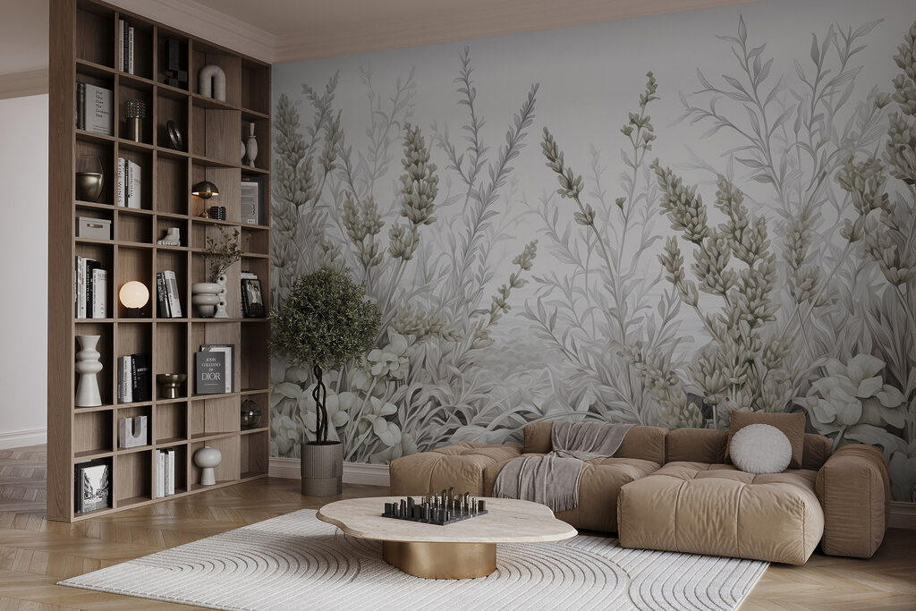 Sentier entre les fleurs — intérieur 2