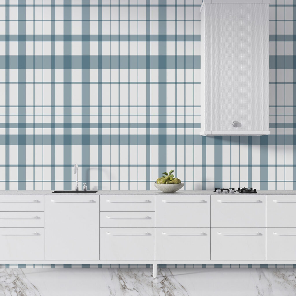 Quadrillage paisible dans un intérieur