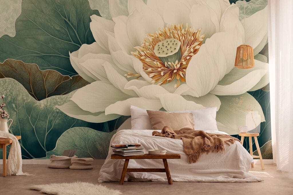 Lotus blanc — intérieur 1