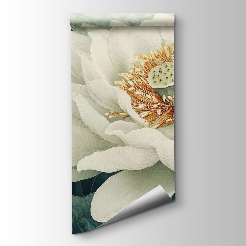 Lotus blanc — vue du produit