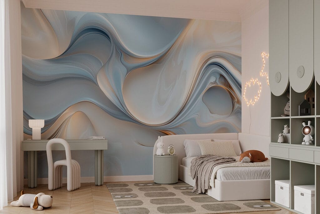 Courbes blanches et grises — intérieur 5