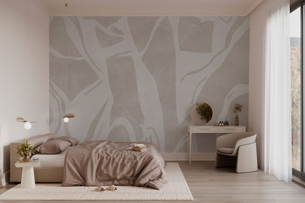 Forêt graphique dans un intérieur