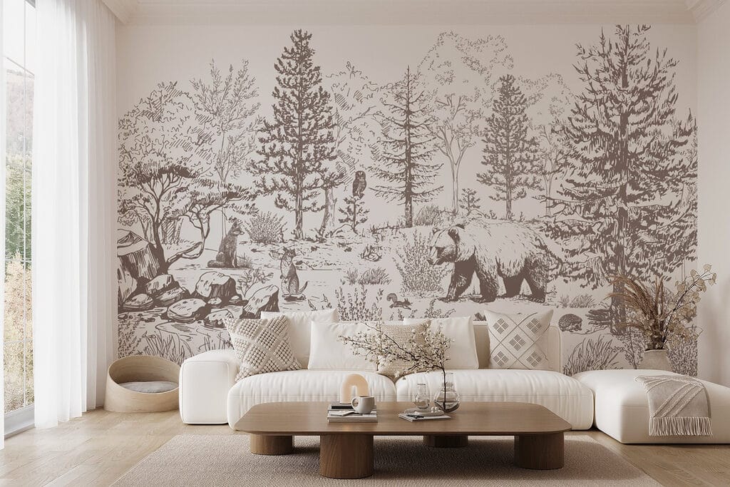 Ours dans les bois — intérieur 3