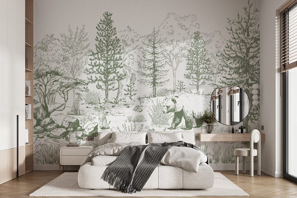 Ours dans les bois — intérieur 2