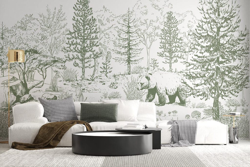 Ours dans les bois — intérieur 3