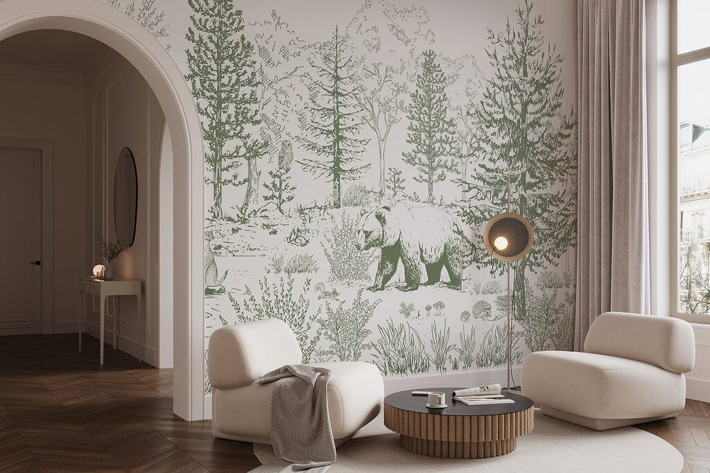 Ours dans les bois — intérieur 4