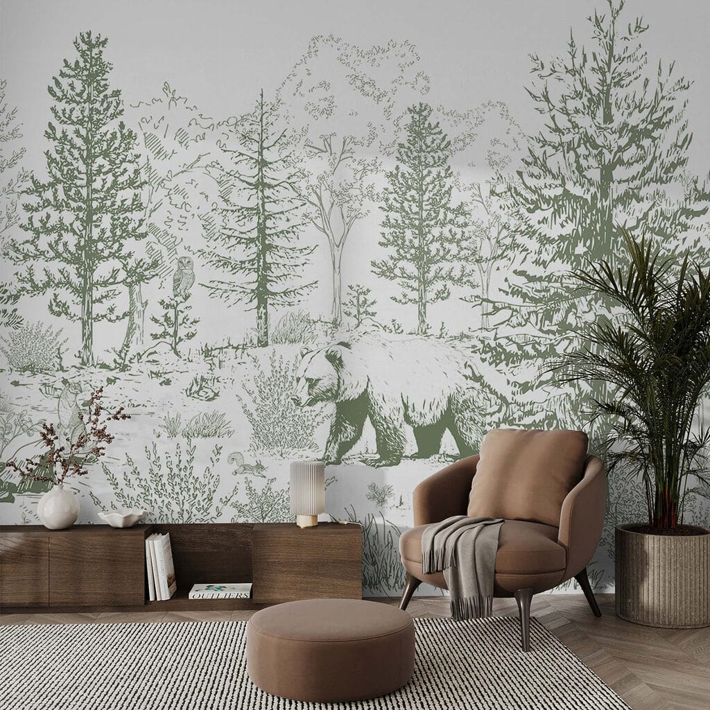 Ours dans les bois — intérieur 5