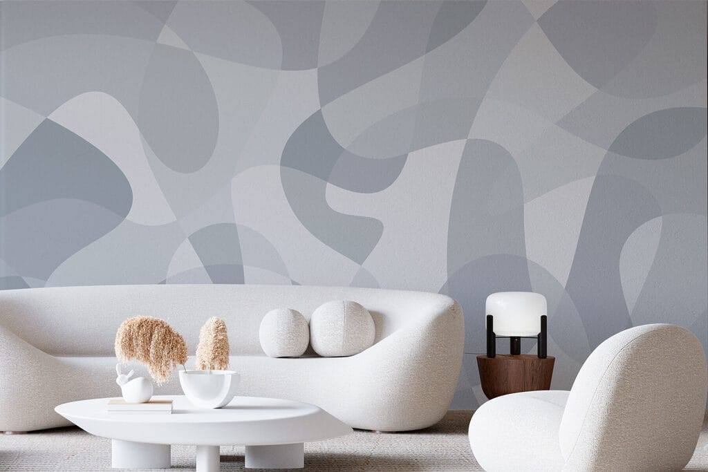 Formes translucides dans un intérieur