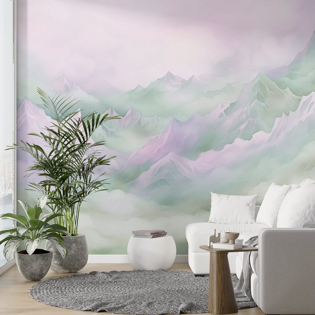 Sommets rêveurs dans un intérieur