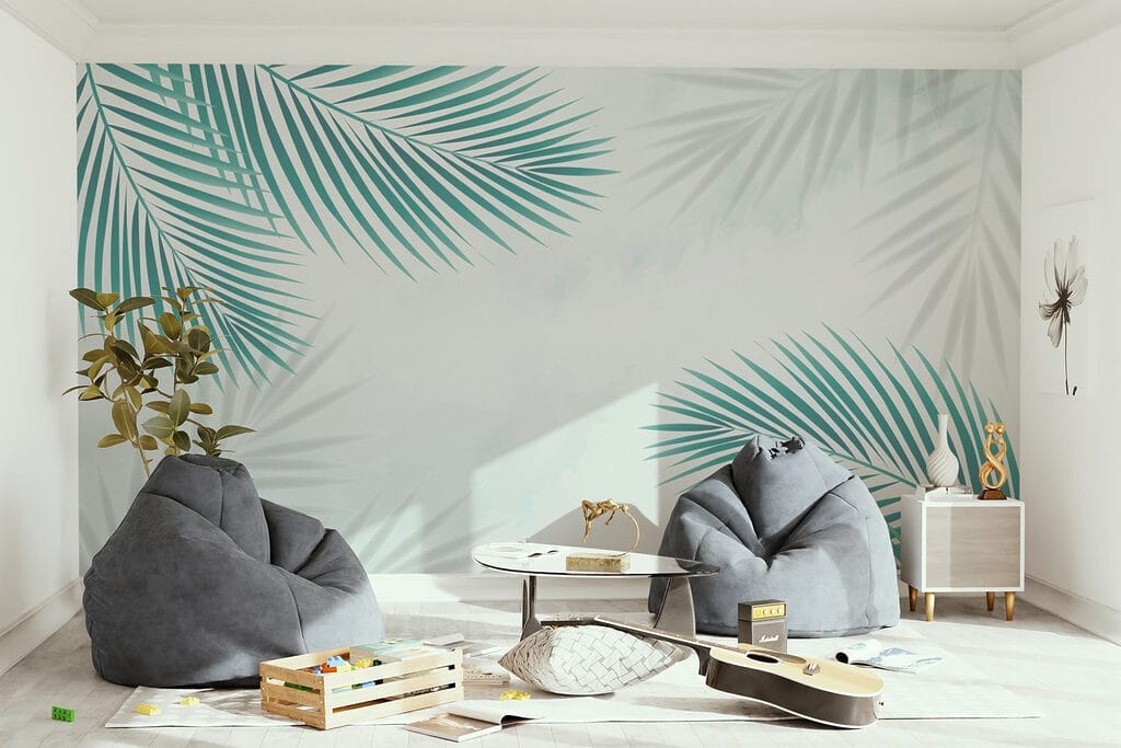 Palmes aux ombres douces — intérieur 1