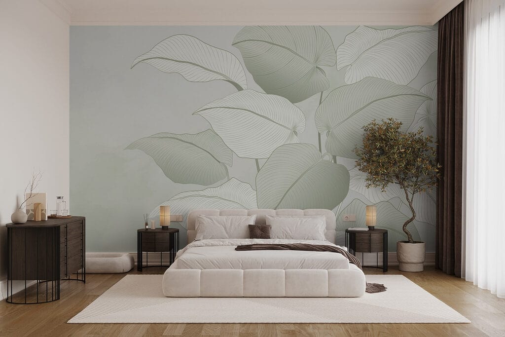 Grandes feuilles légères — intérieur 1