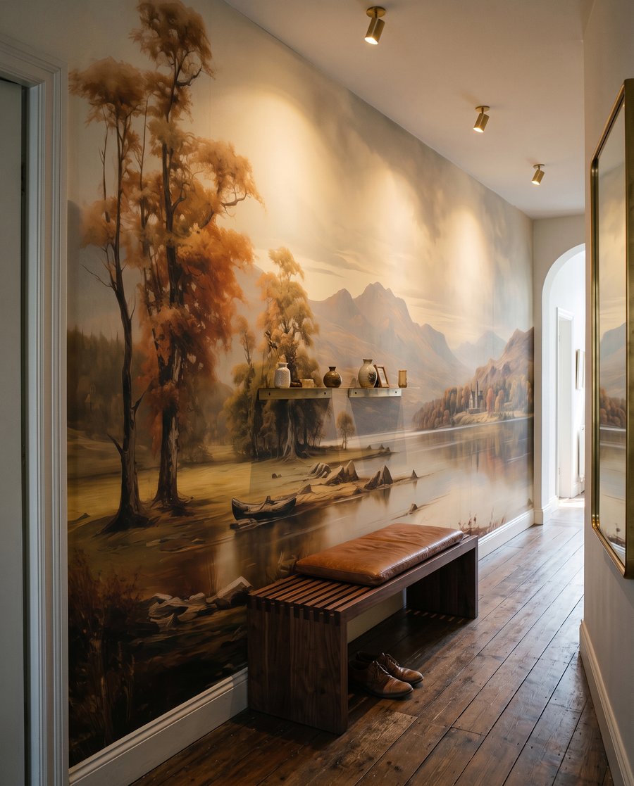 Barques d’automne dans un intérieur