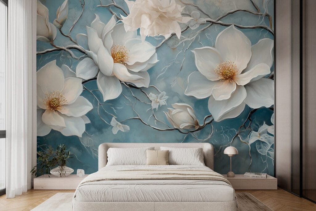 Blancheur sur bleu profond — intérieur 2