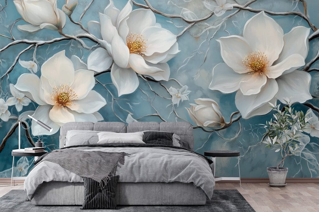 Blancheur sur bleu profond — intérieur 3