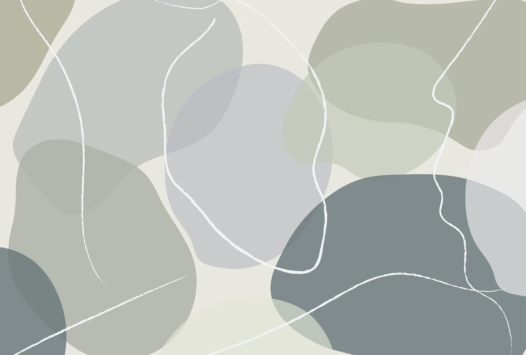 Galets aux lignes blanches — motif complet