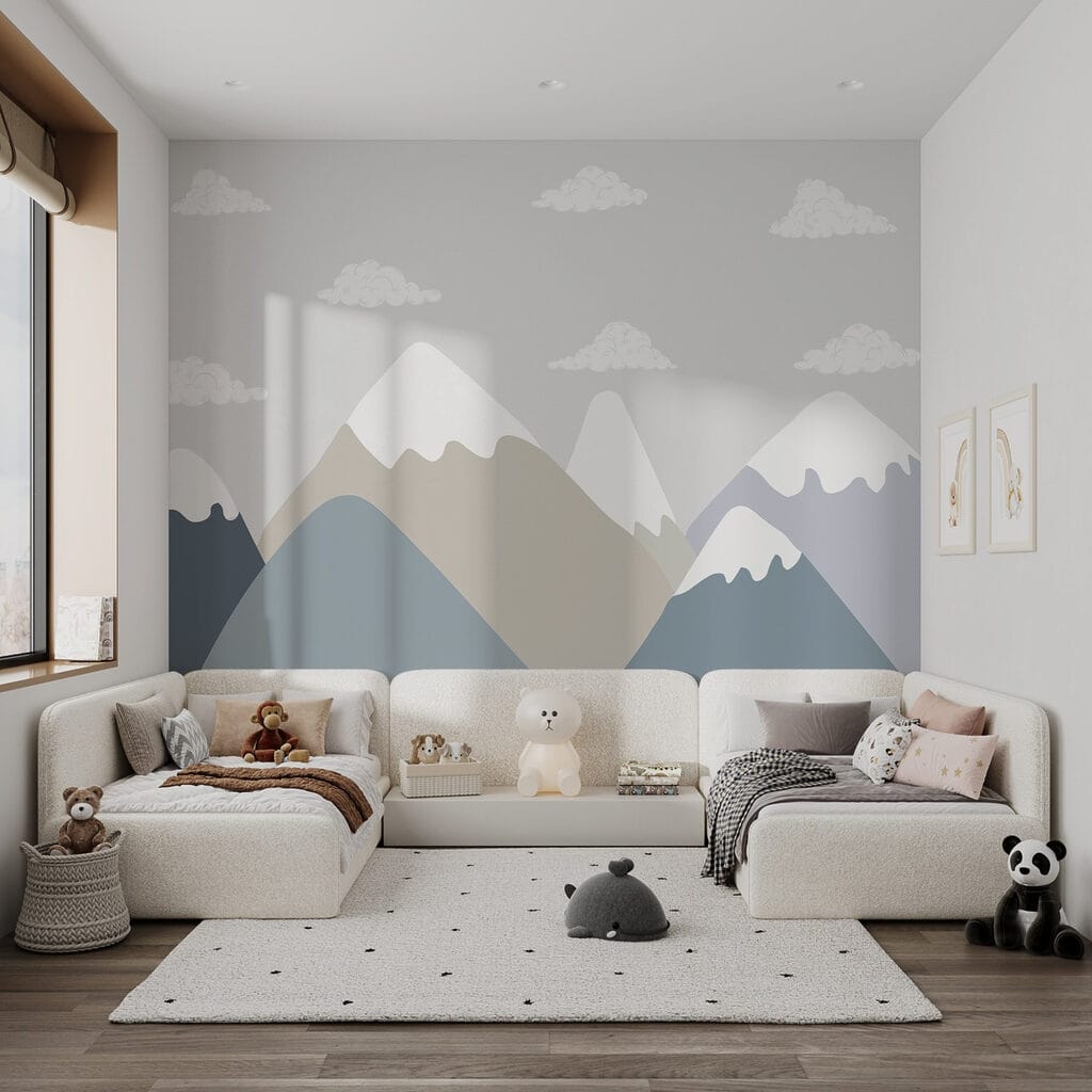 Montagnes enneigées — intérieur 2