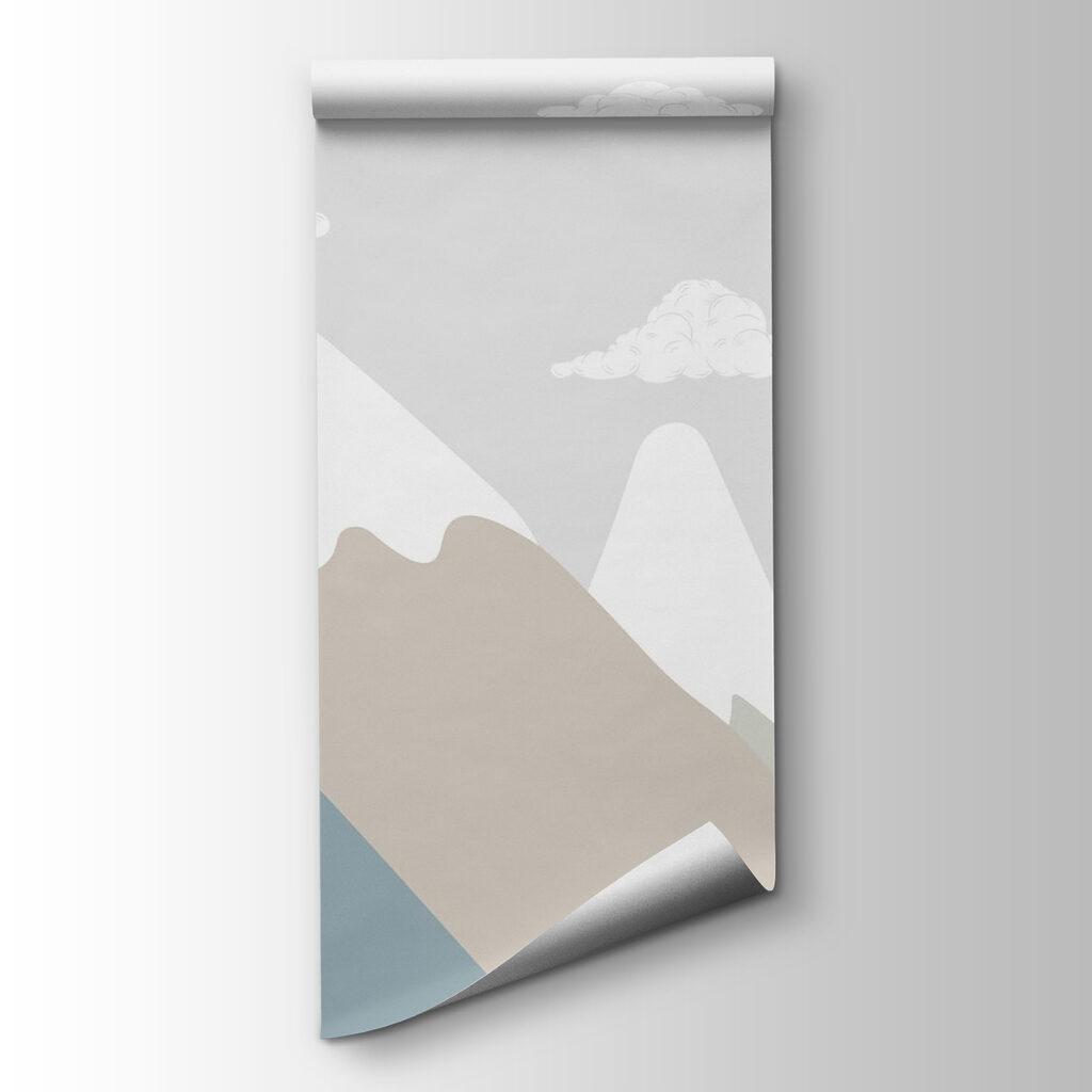 Montagnes enneigées — vue du produit
