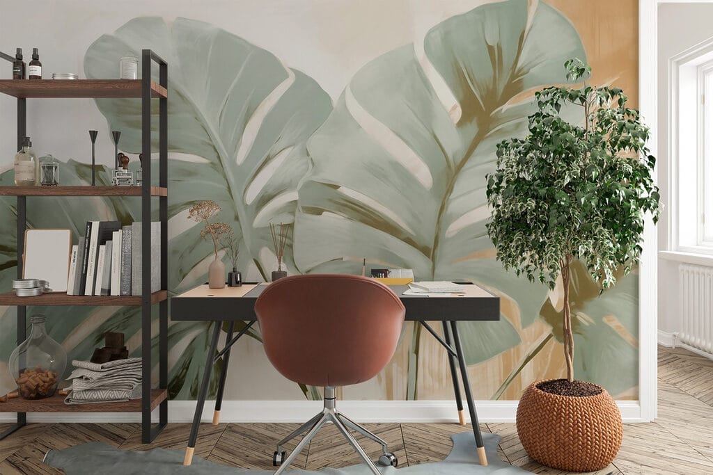 Feuilles tropicales ajourées — intérieur 3