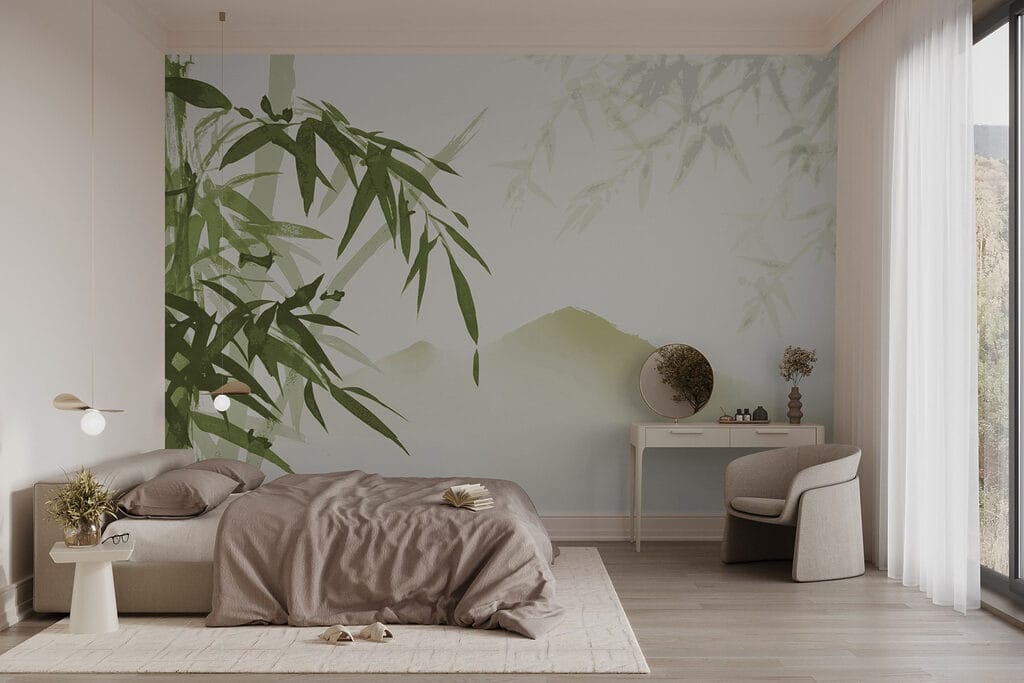 Brise dans les bambous — intérieur 1