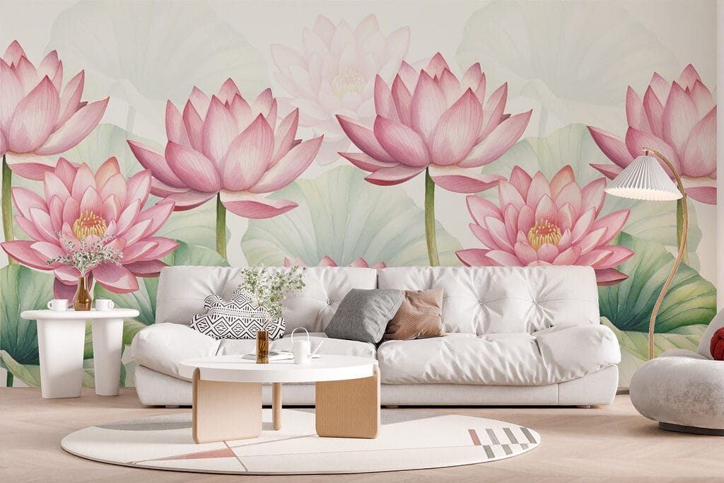 Étang de lotus — intérieur 1