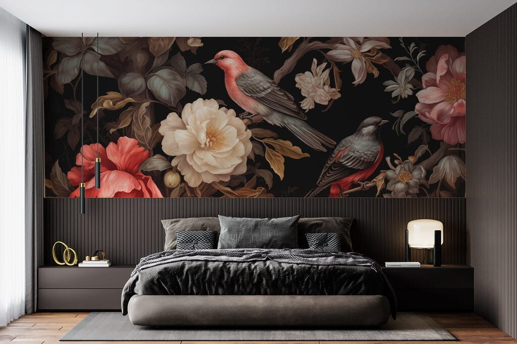 Oiseaux et brindilles — intérieur 1