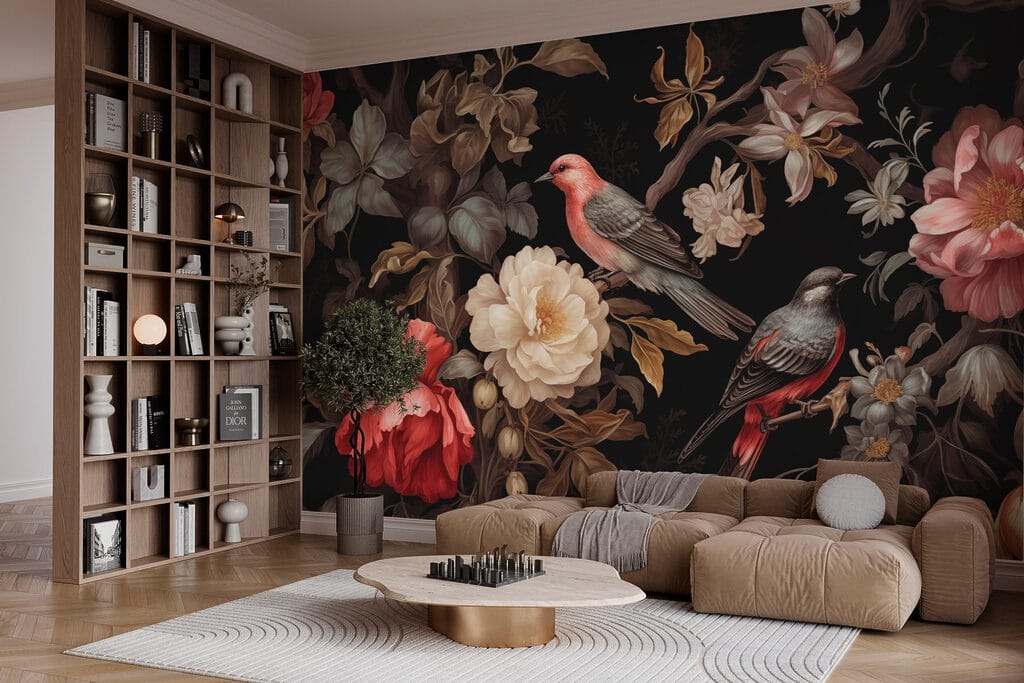 Oiseaux et brindilles — intérieur 2