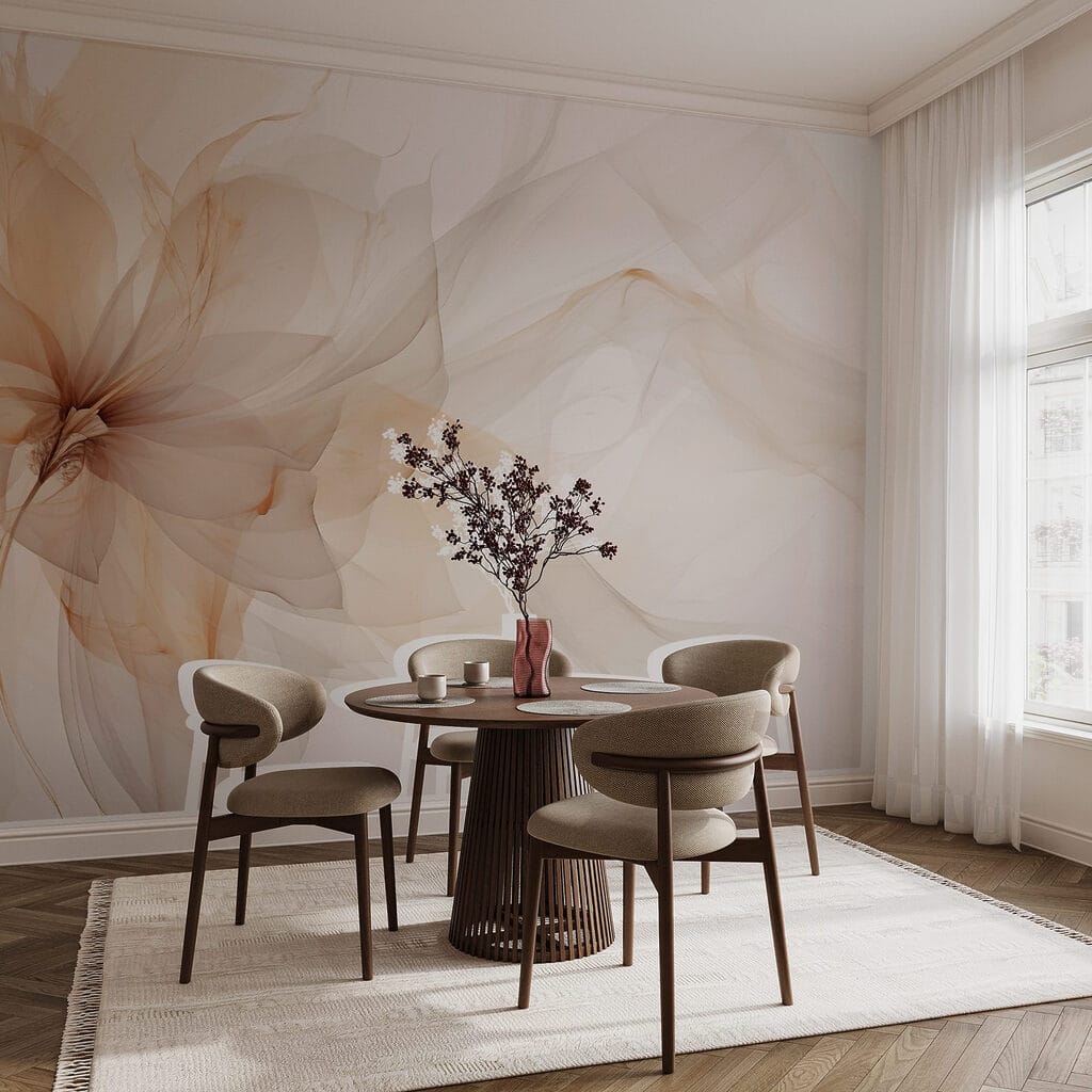 Fleur translucide — intérieur 2