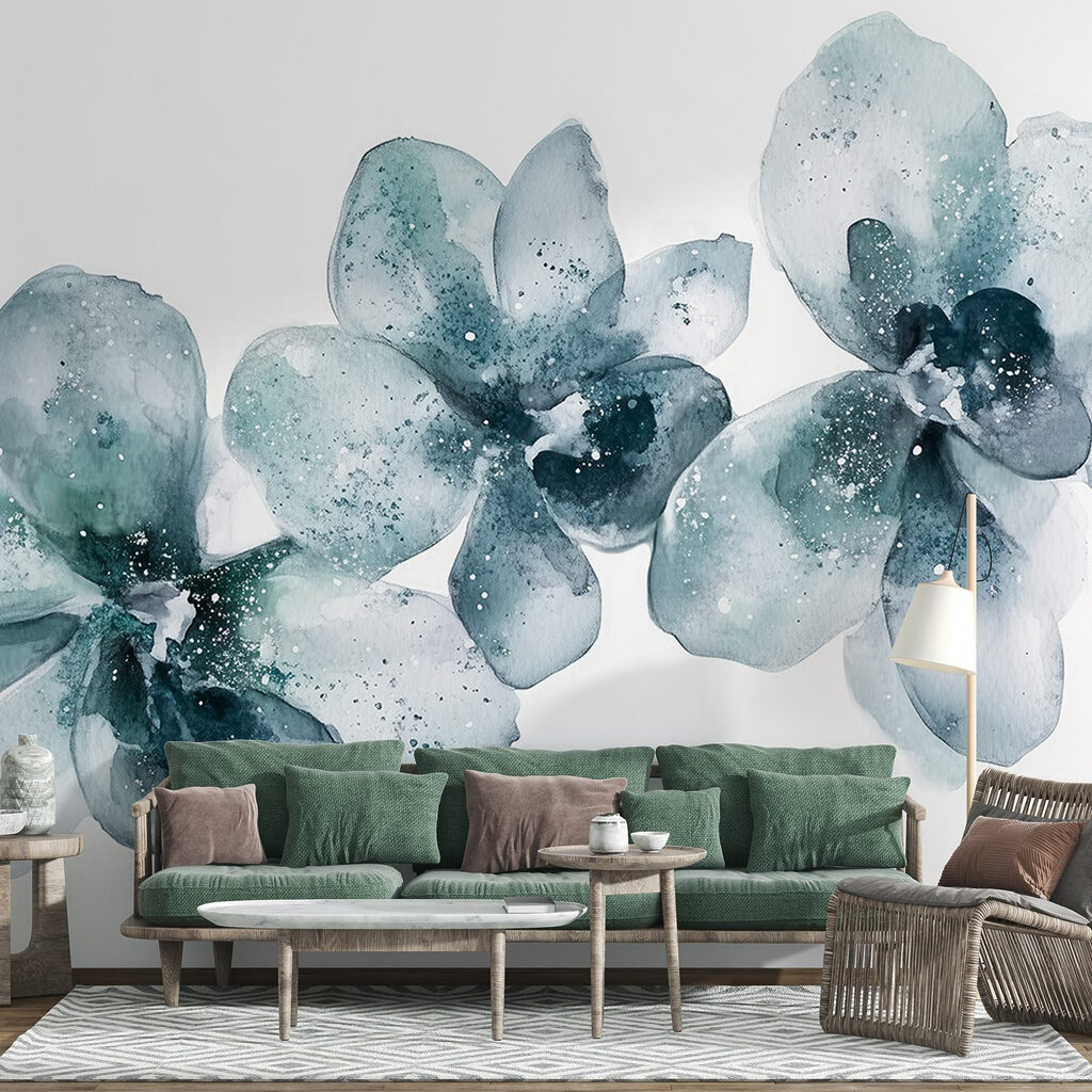 Orchidée tout en légèreté dans un intérieur