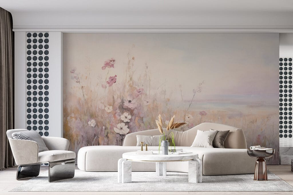 Champ fleuri à l’horizon — intérieur 2