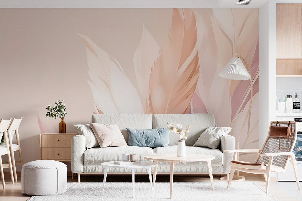 Éventail de plumes — intérieur 1