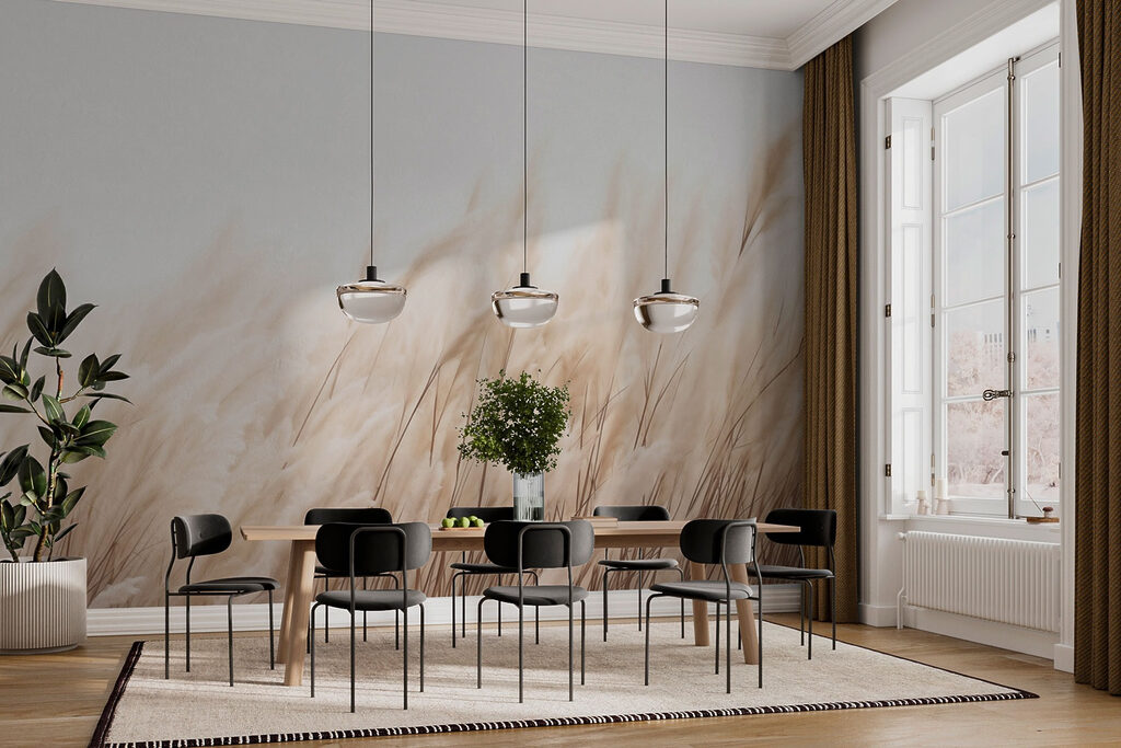Roseaux dans le vent — intérieur 1