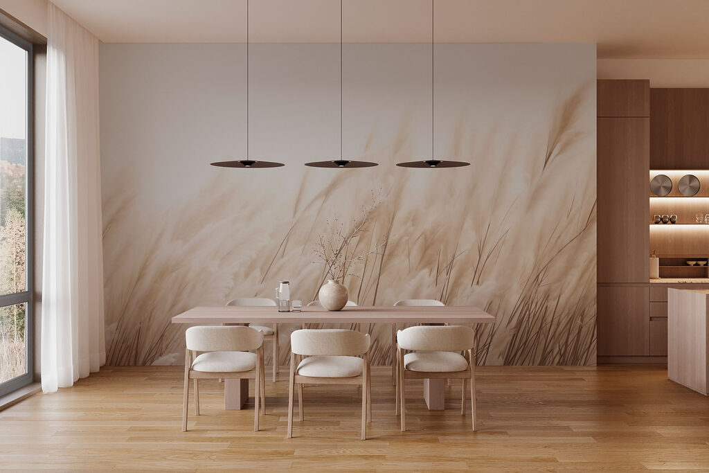 Roseaux dans le vent — intérieur 2