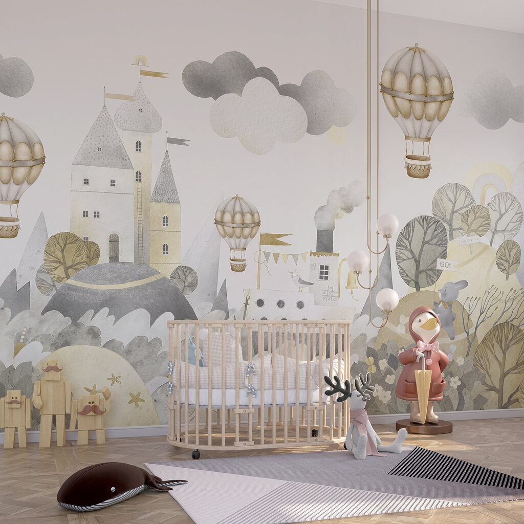 Château et montgolfières — intérieur 2