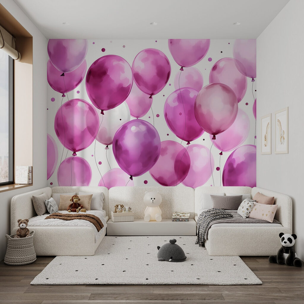 Ballons et confettis — intérieur 4